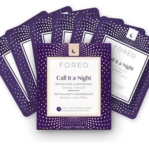 FOREO Call It a Night UFO™ mask set 7 X 6g BRAND NEW/SEALED